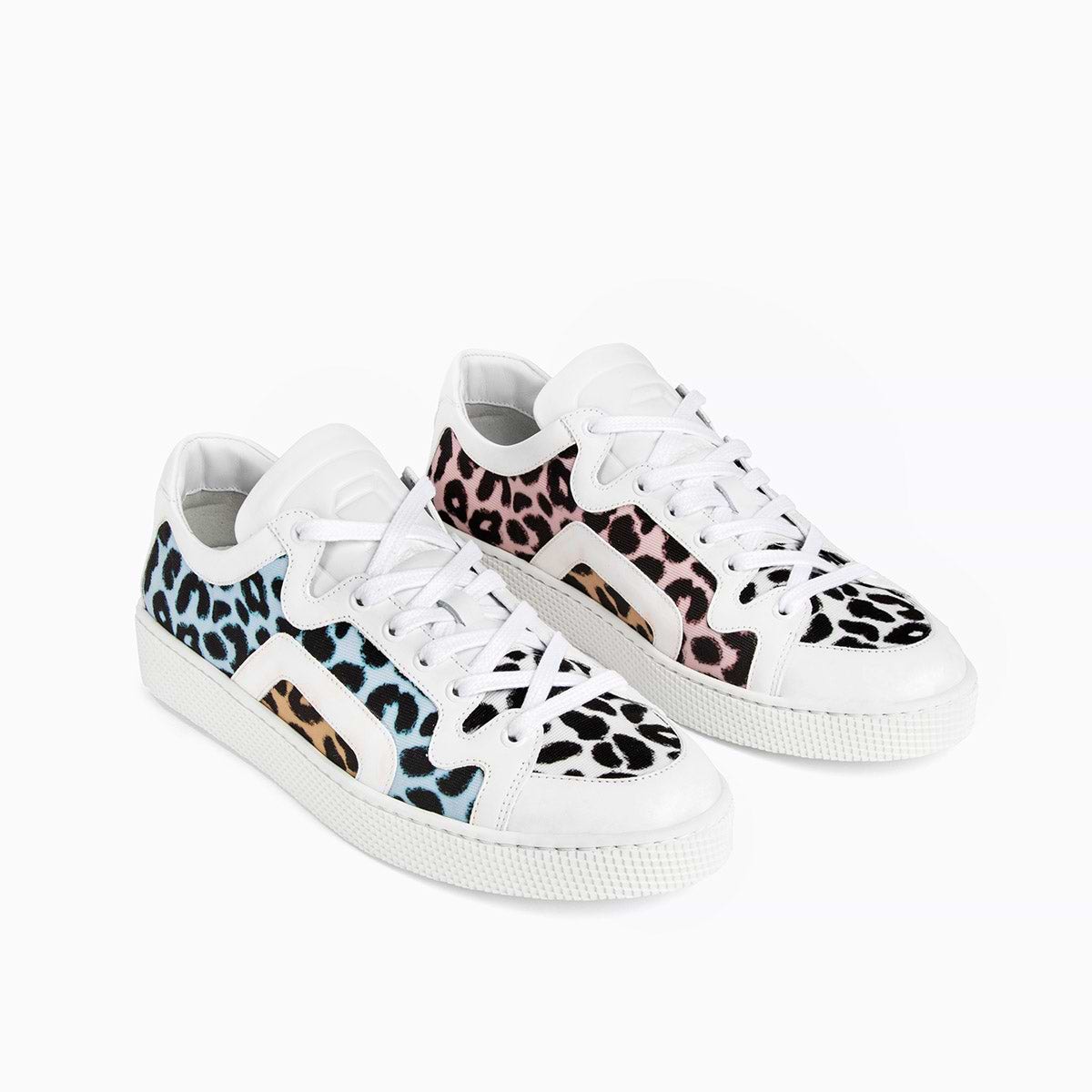 Renewold Black Leopard Print Shoes Anti-Slip Lightweight Gym Tennis Sneakers  for Women Men Road Running Shoes Size 5 - Walmart.com